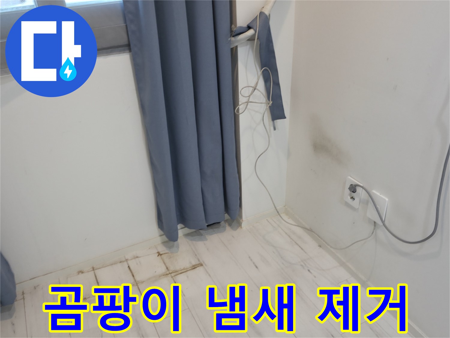 신림동 누수 - 곰팡이 냄새 문제 - 긴급 복구 작업으로 해결