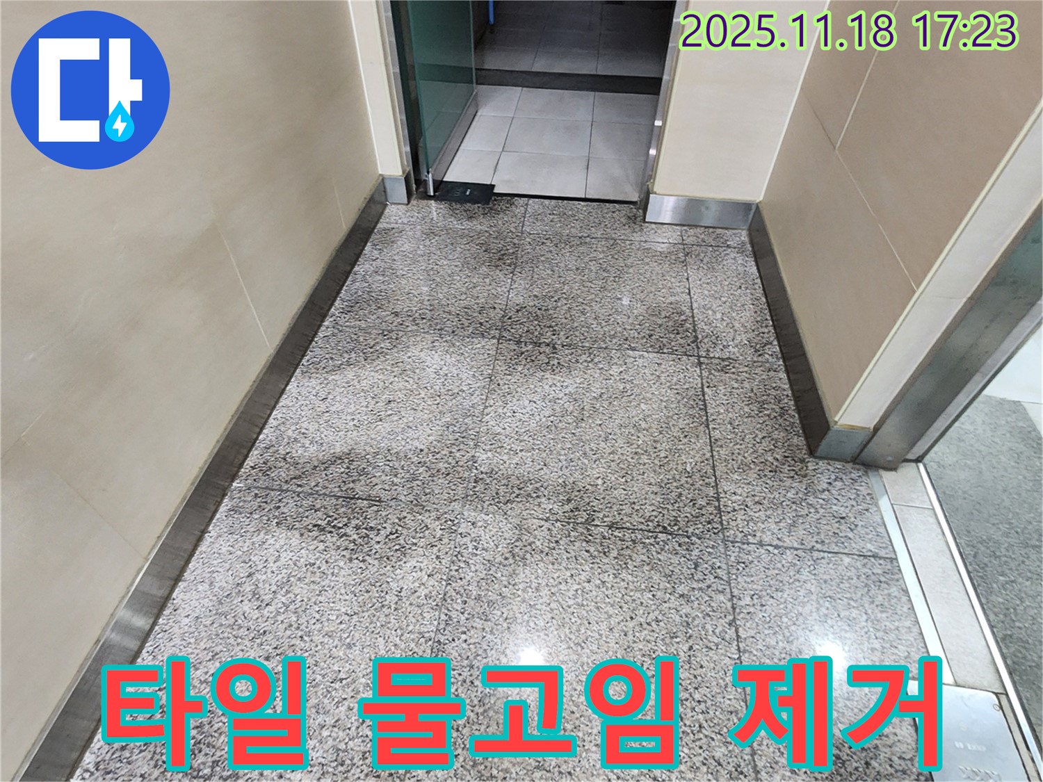 포천 내촌 타일 틈새 물고임 - 완벽 해결 및 배수구 막힘 제거 서비스 제공!
