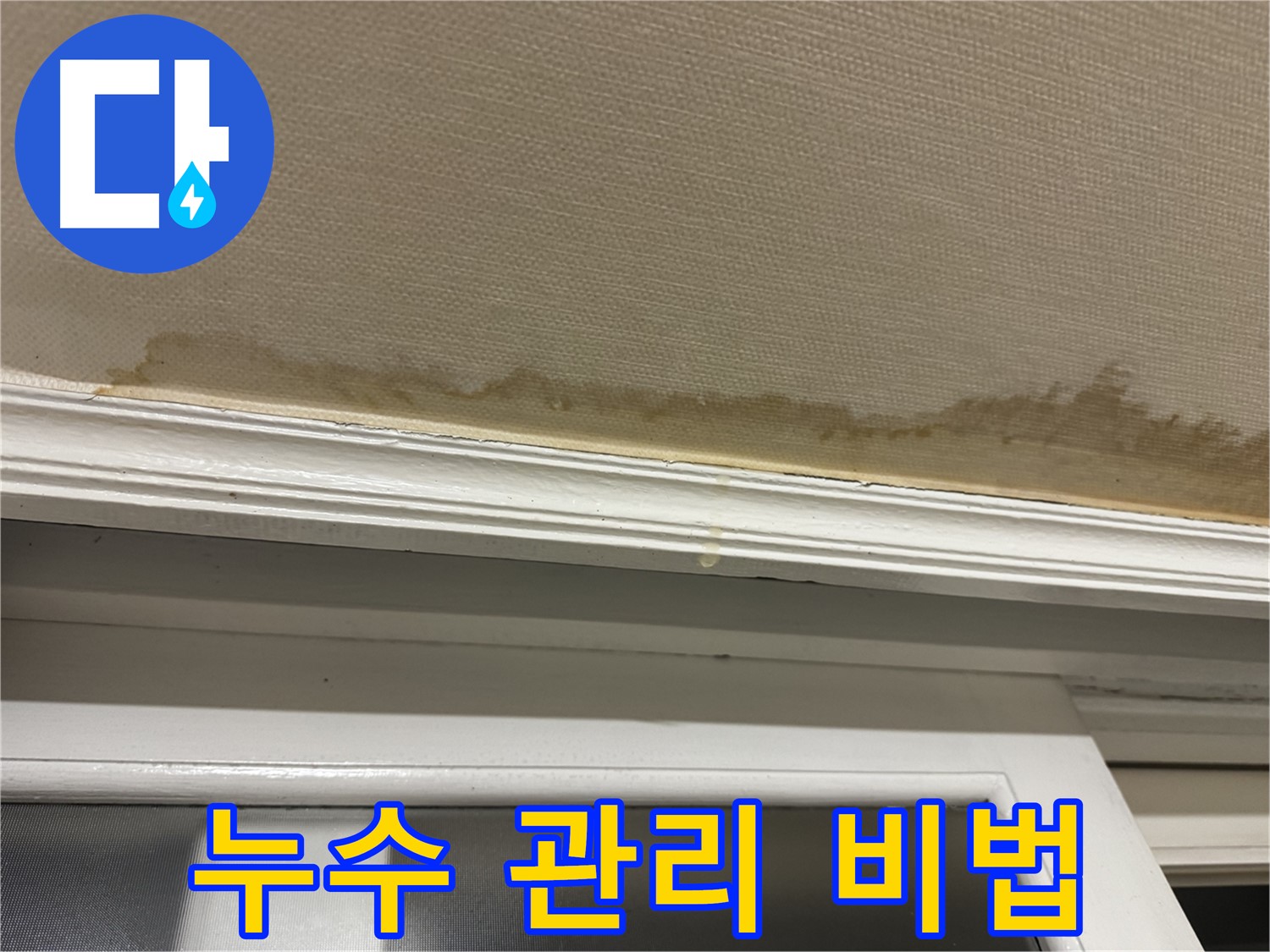 실리콘 보수 작업 - 누수 예방을 위한 실리콘 보수 작업을 보여주며 - 꼼꼼한 관리가 중요함을 강조합니다.
