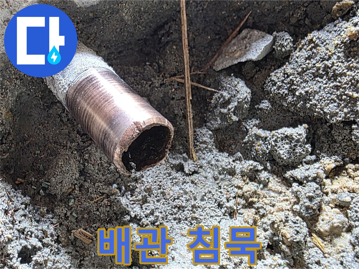 마포 용강동 누수 현장 - 드러난 배관의 굳은 침묵을 깨고 누수 진단을 시작합니다.