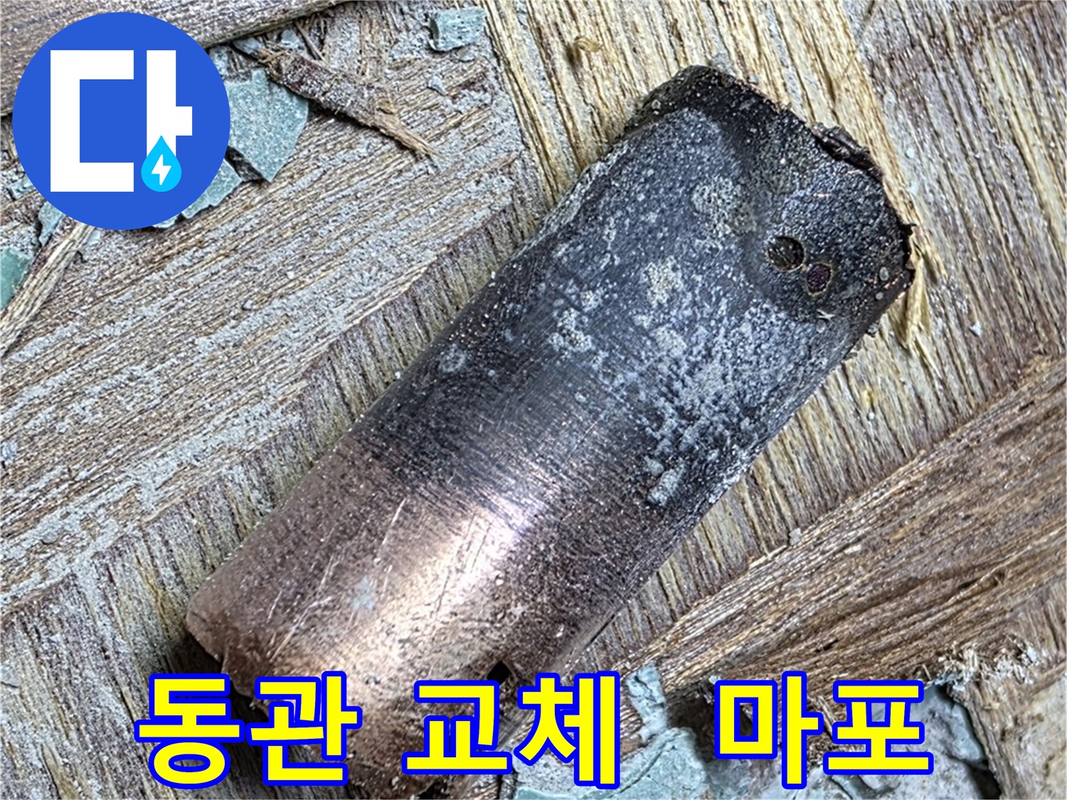 용강동 아파트 - 50년 묵은 동관 누수 - 맘껏 요리!