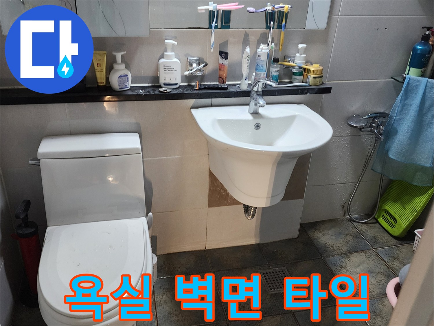 가산면 화장실 세면대 및 변기 주변 점검 현장