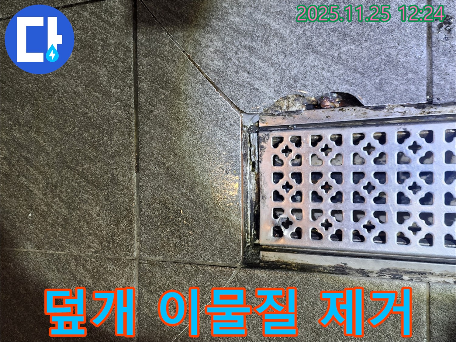 배수구 덮개 이물질 제거 - 깨끗하고 위생적인 관리