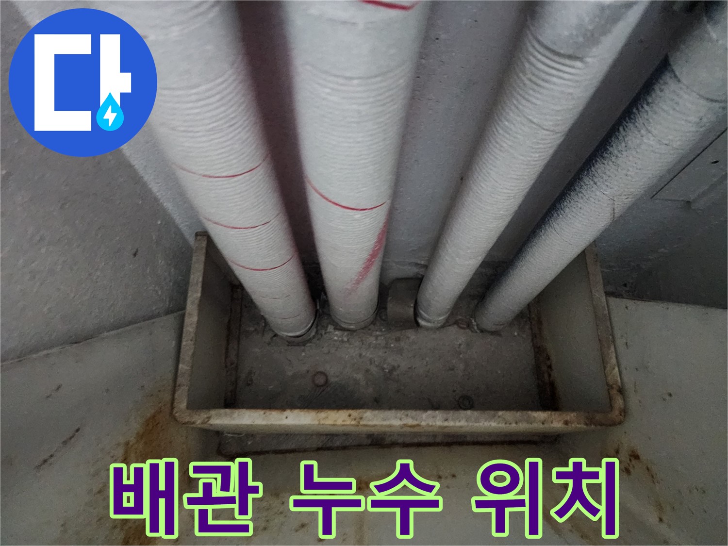 수원 장안구 누수탐지 - 아파트 배관 누수, 정확한 위치 파악으로 문제 해결