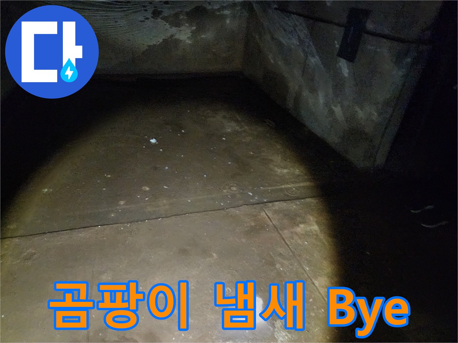노원구 월계동 삼호아파트 - 지하 누수를 해결하고 곰팡이 냄새 Bye Bye! 쾌적한 공간으로 만들어 드립니다.