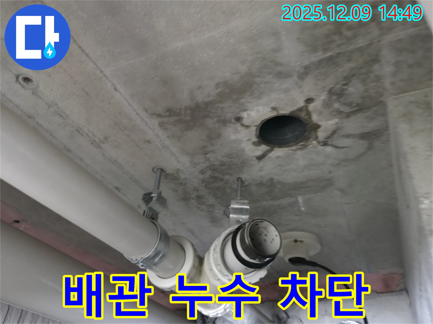 향남 아파트 천장 누수 - 배관 누수 완벽 차단 성공!