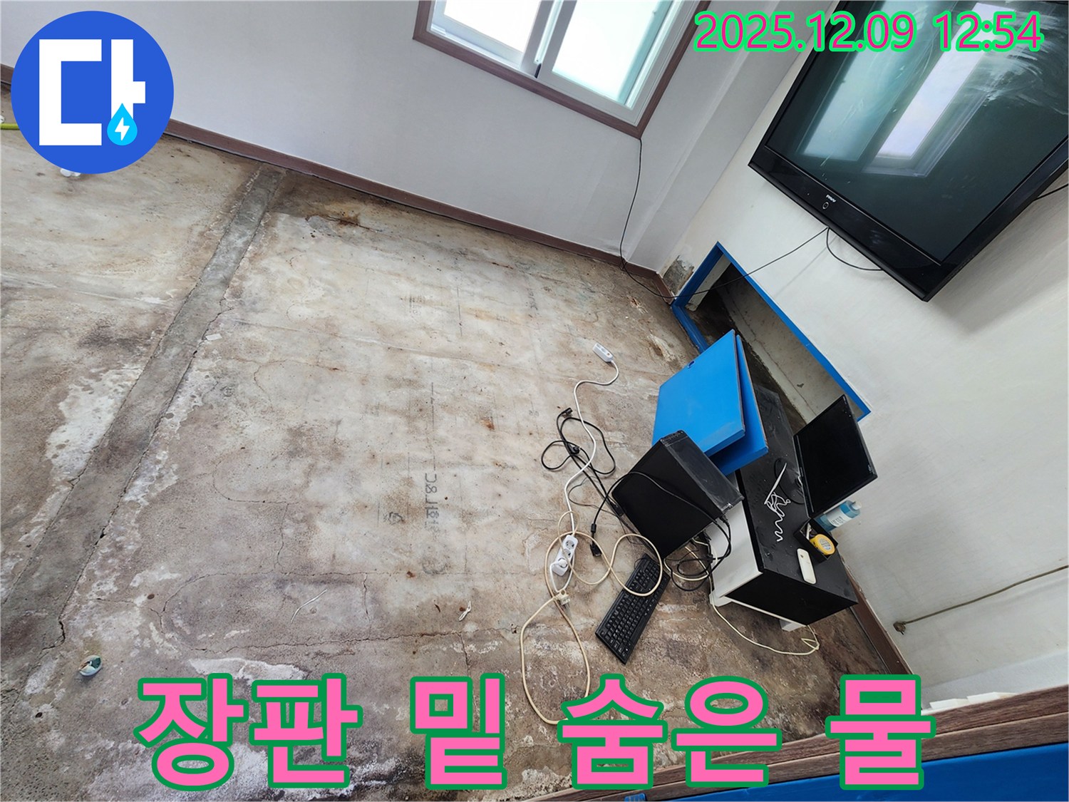 포천 사무실 누수 - 영중면 성동리 장판 밑 숨겨진 물, 꼼꼼하게 확인!