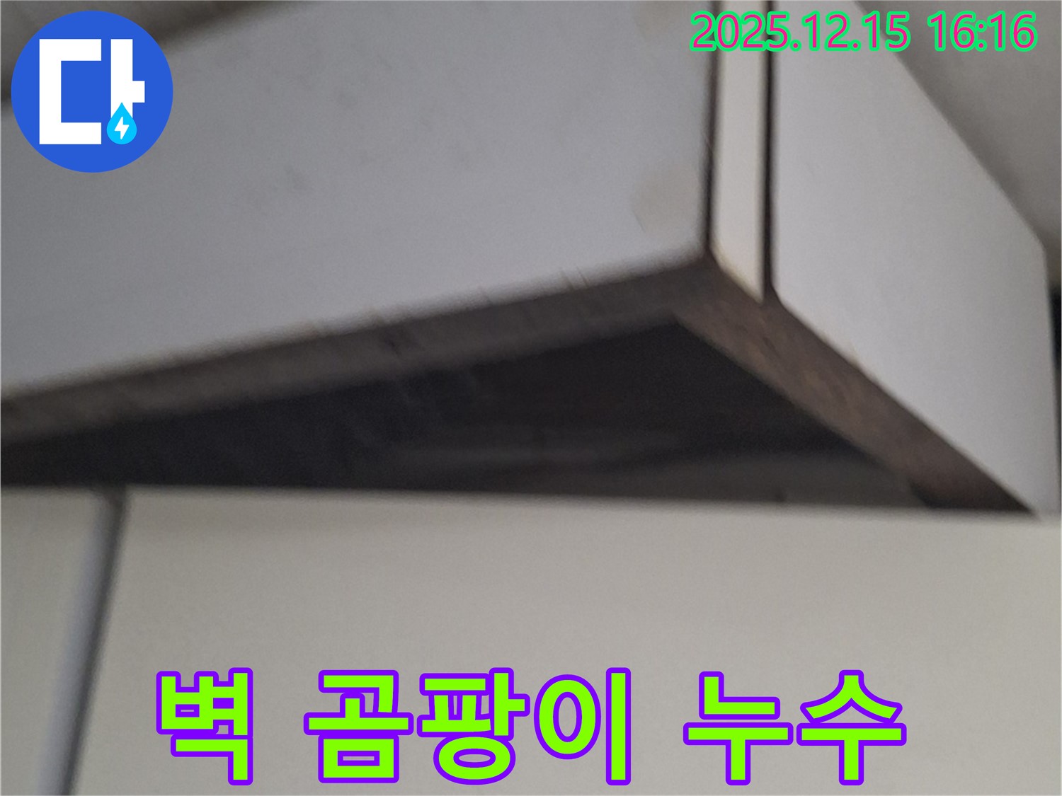 중계동 벽 곰팡이 누수 문제 해결 - 곰팡이 없는 깨끗한 공간으로!
