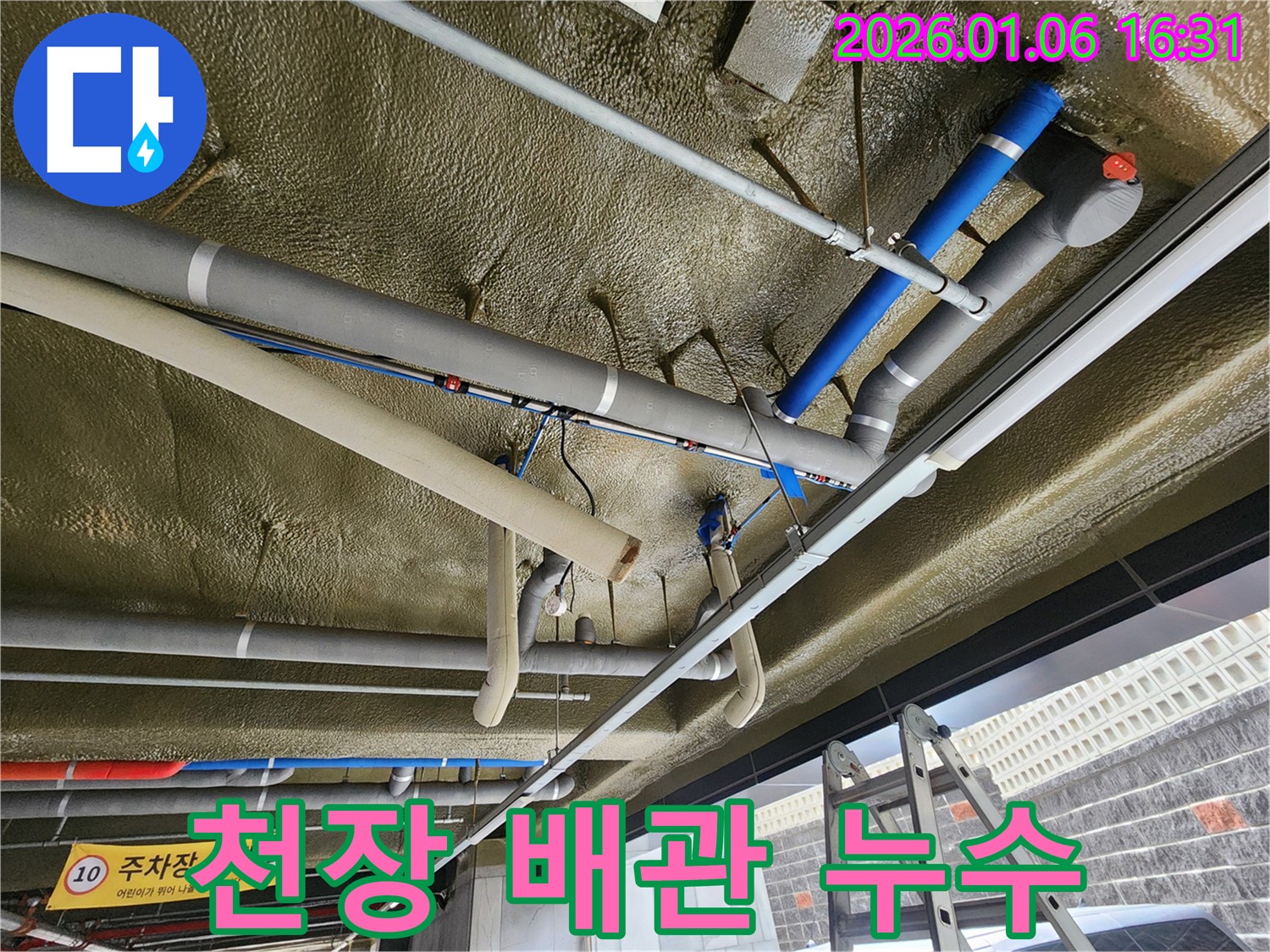 노원구 월계동 천장 배관 누수 - 누수탐지 전문 업체에서 정확한 진단과 확실한 공사로 해결했습니다.