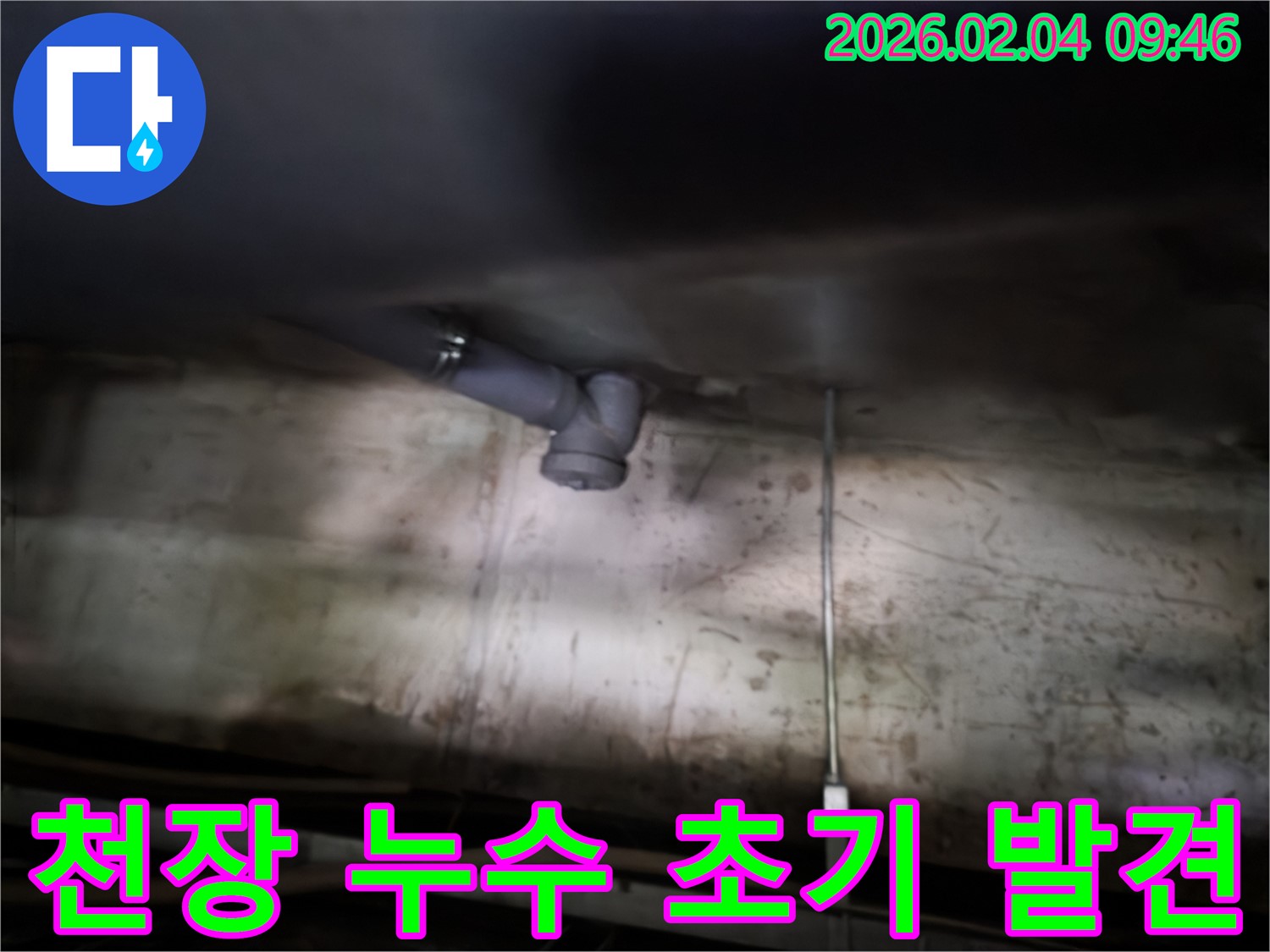 목동 누수 - 천장 누수 초기 발견 및 긴급 점검