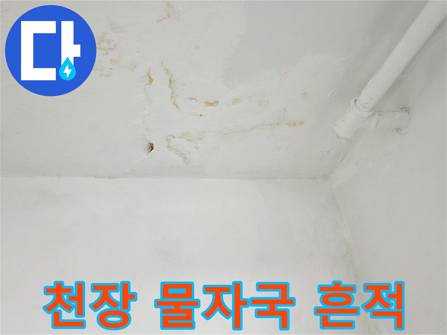 은평구 갈현동-아파트 천장 물샘 얼룩 현상